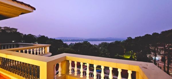 River view Villa in a gated complex